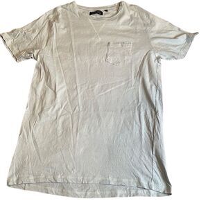 Brave soul size medium short sleeve light blue tshirt EUC